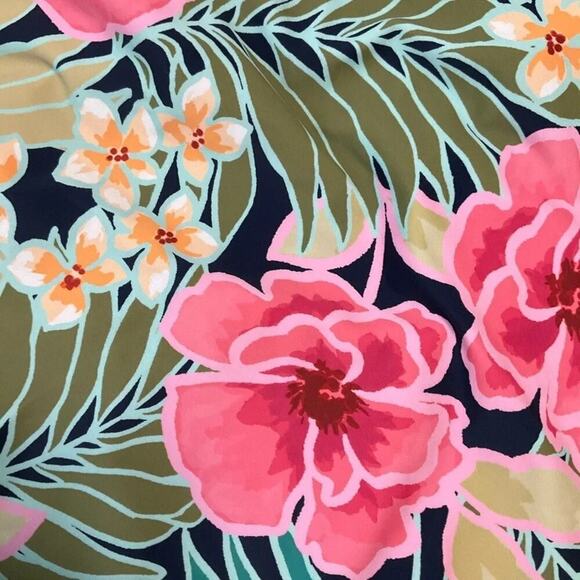 Hurley Ladies Swimsuit Poppy Tropical Size XXL NWT - Picture 3 of 7